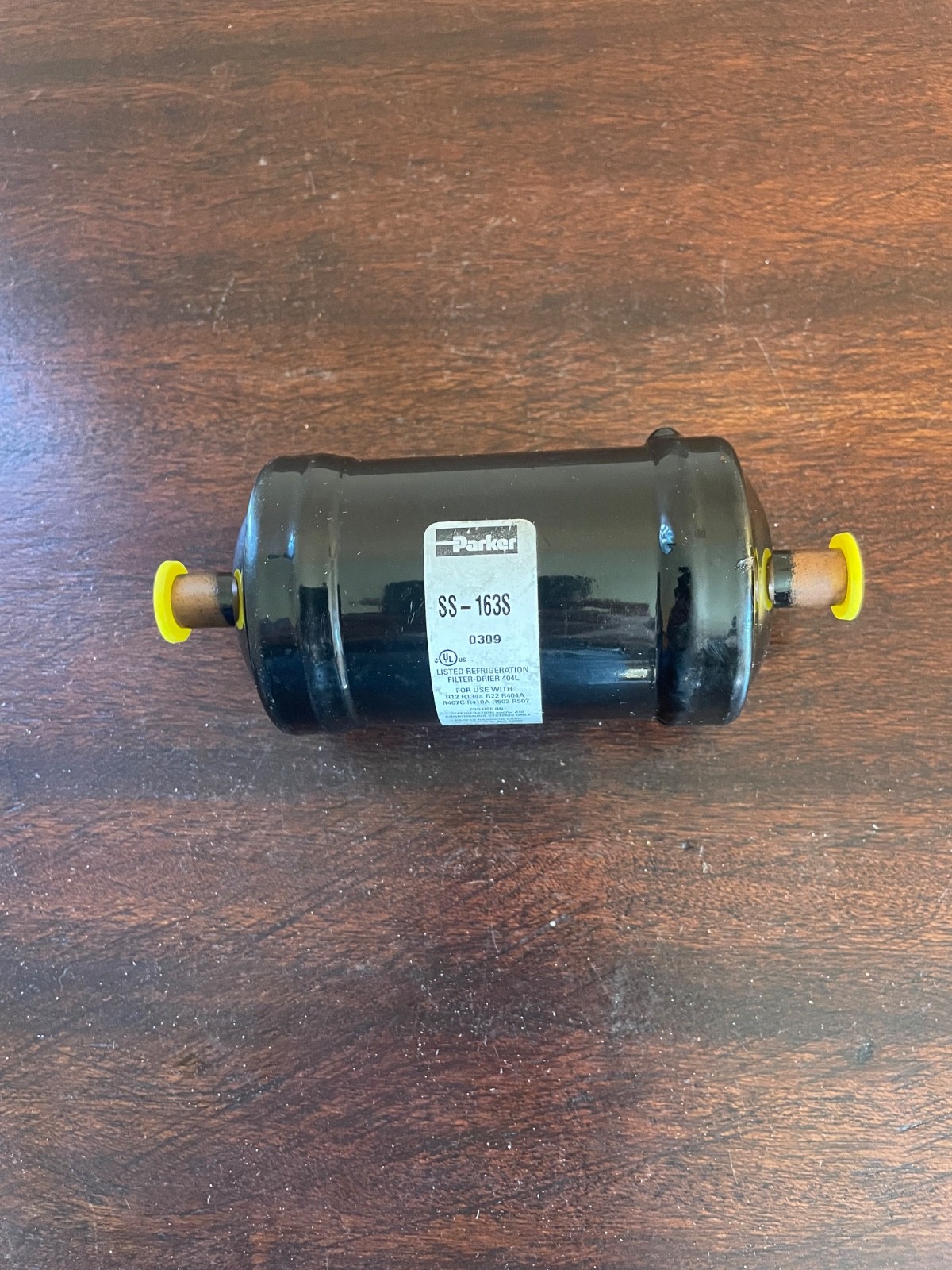 New – Parker SS-163S 3/8 ODF Solder Liquid Line Filter Drier