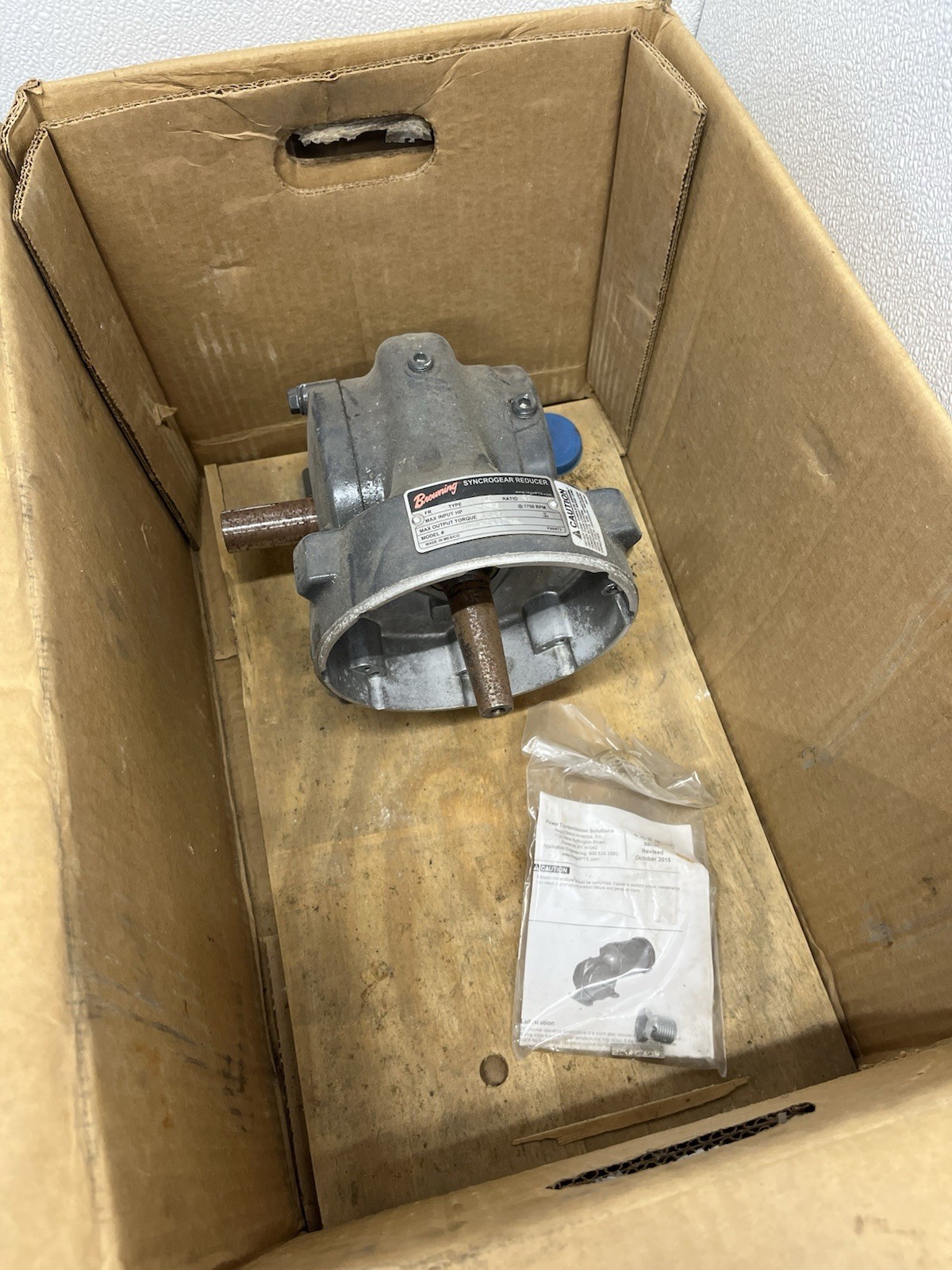 NEW BROWNING E437 SYNCROGEAR GEAR MODULE 47:1 Y08-E437-N no motor SWP .94 MAX
