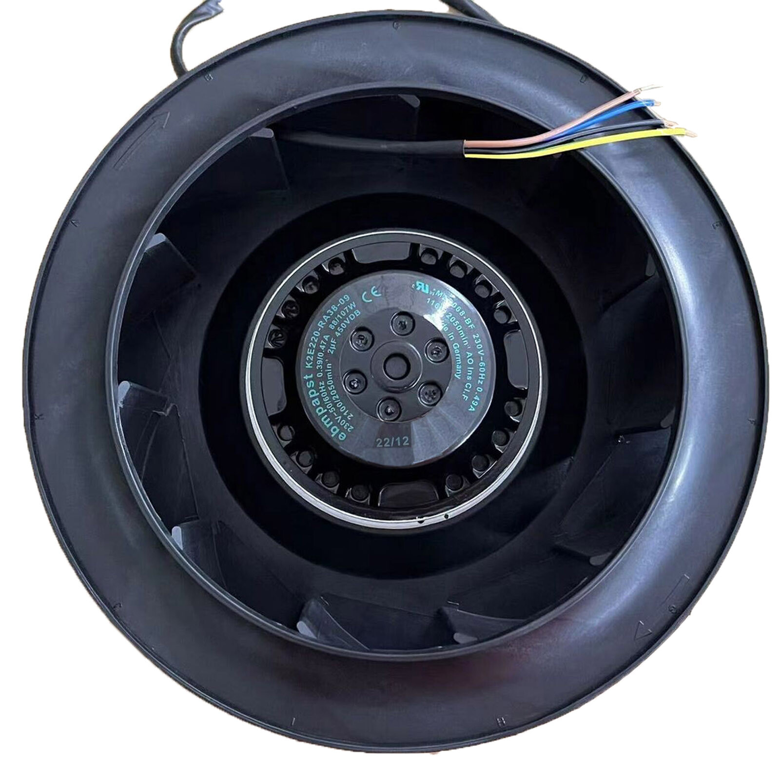1PC K2E220-RA38-09 M2E068-BF Cooling Fan AC230V