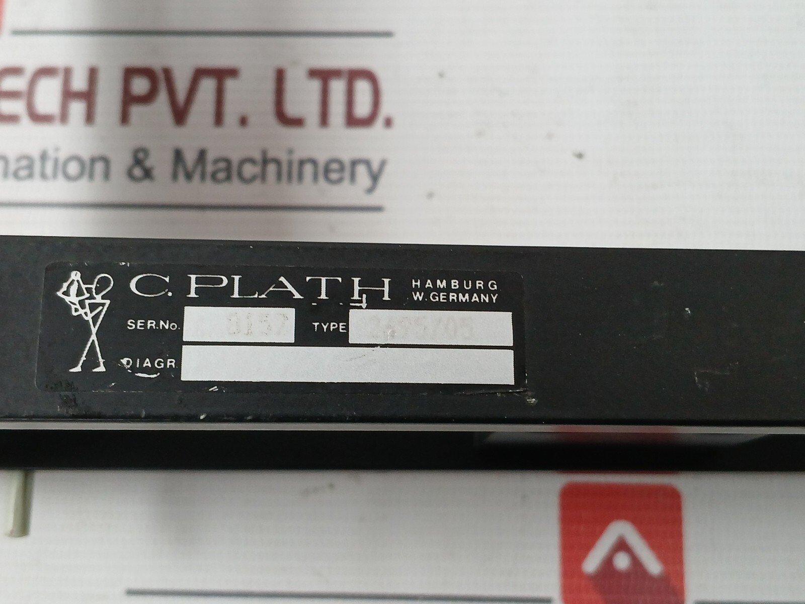 C.PLATH 2695/05 Prismatic Azimuth Device