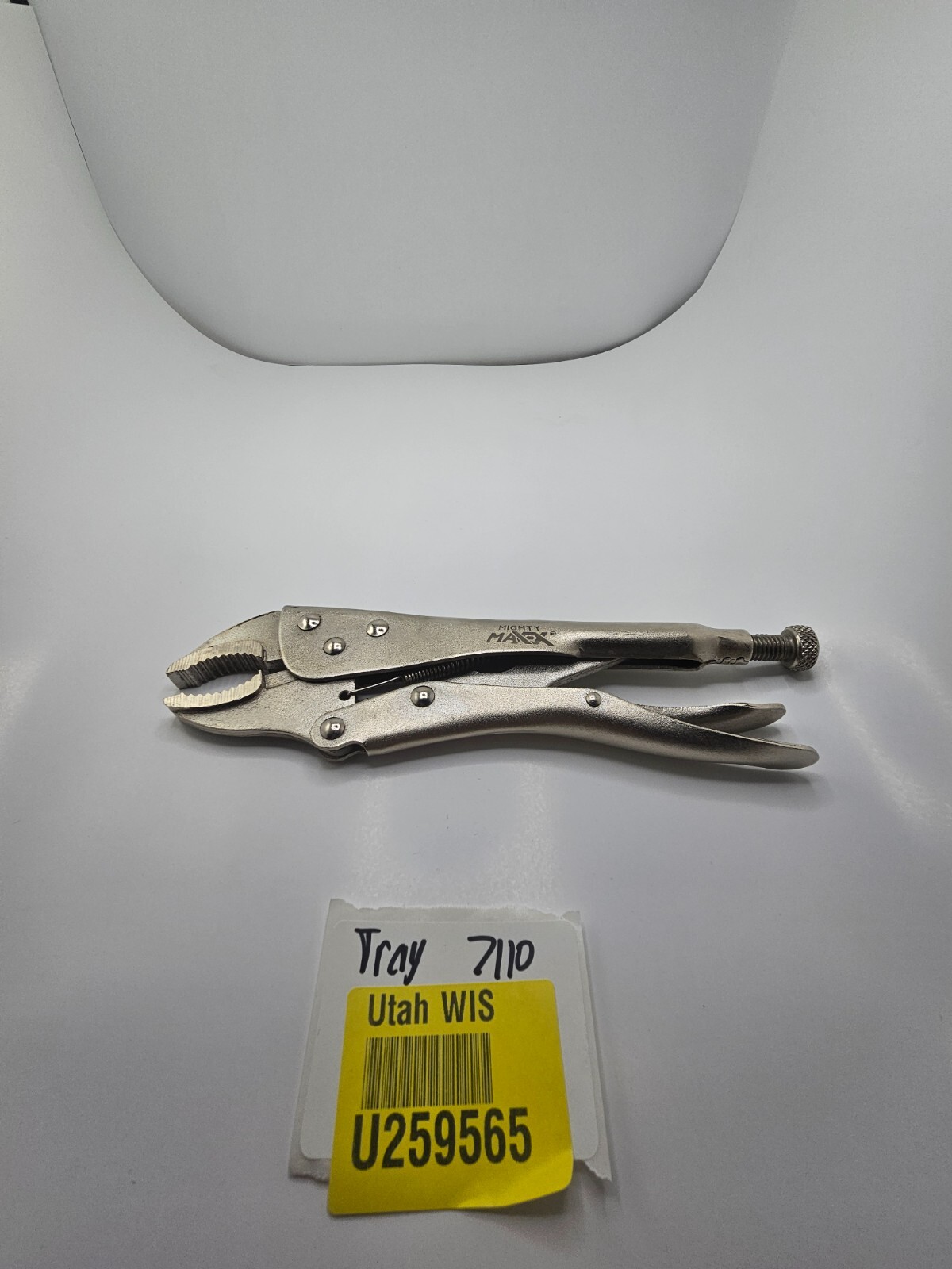 Mighty Maxx Chrome Finish Vise Grip Locking Pliers Steel