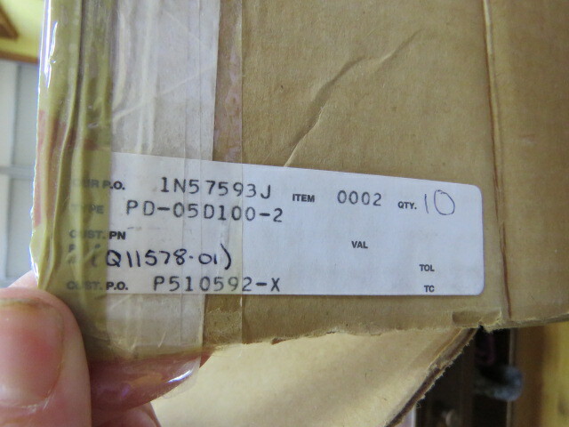 DALE/VISHAY PD-05D100-2 Qty of 1 per Lot 5 SEGMENT LCD DISPLAY