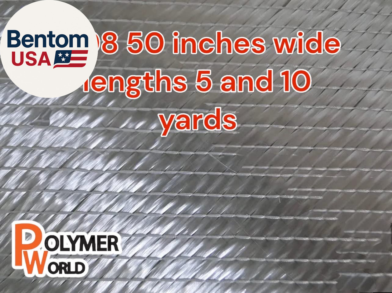 Rolled 1708X50X5 Yards Biaxial Cloth 45/45 – Lightweight & Marine-Grade Fibergla