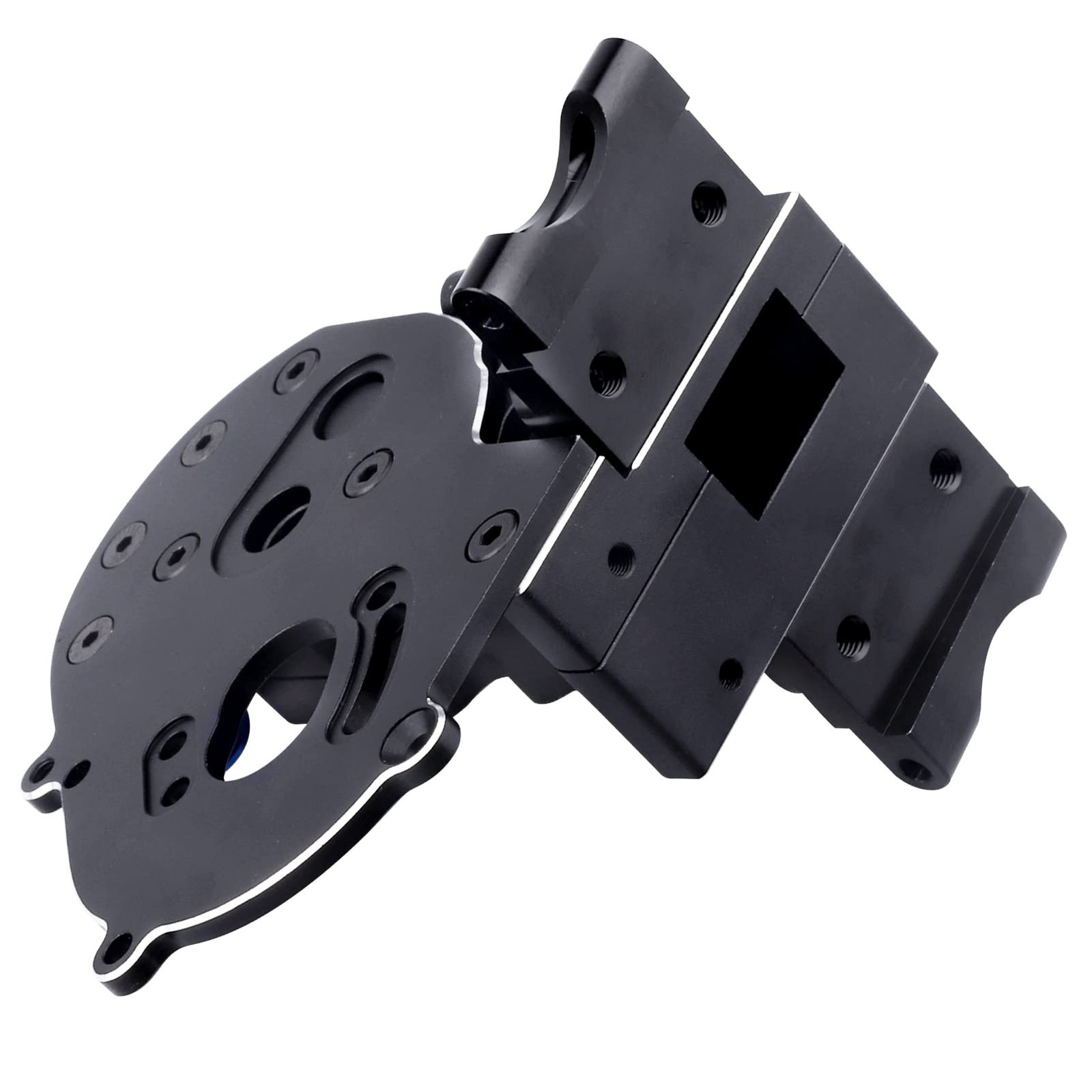 Aluminum Transmission Case Gearbox with Motor Plate and Arm Mounts for 1/10 T…