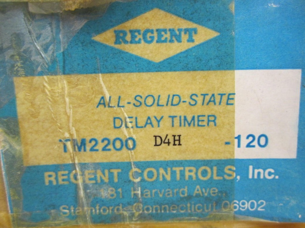 Regent TM2200 D4H -120 All-Solid-State Delay Timer