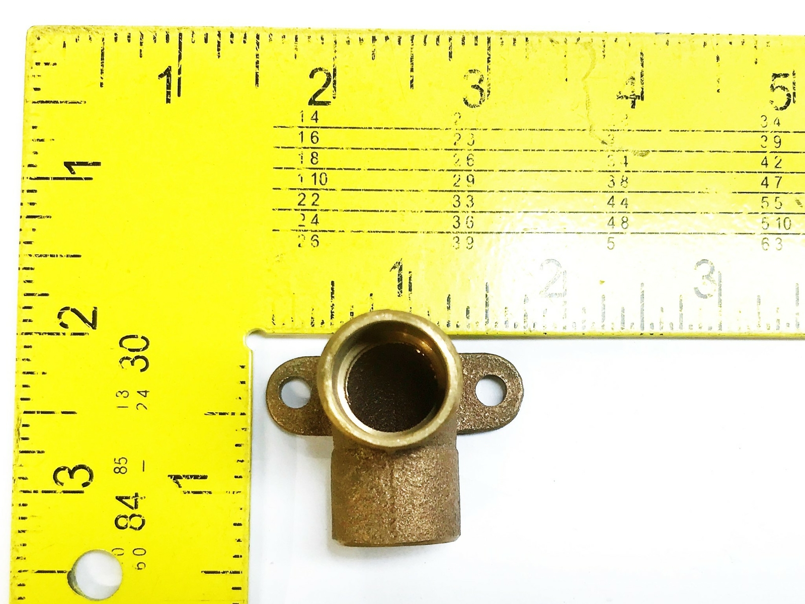 Unbranded Bronze 1/2″ Sweat x 1/2″ Sweat 90 Degree Drop Ear Elbow [Lot of 4] NOS