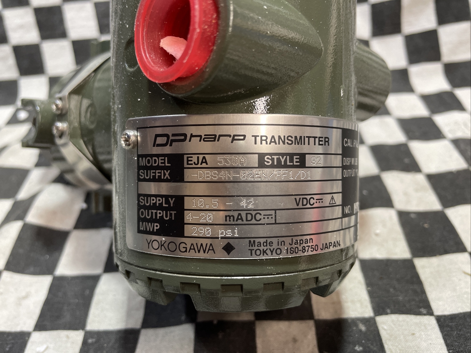 YOKOGAWA GAUGE PRESSURE DPHARP TRANSMITTER EJA530A-DBS4N-02EN/FF/D1 SHIPSAMEDAY