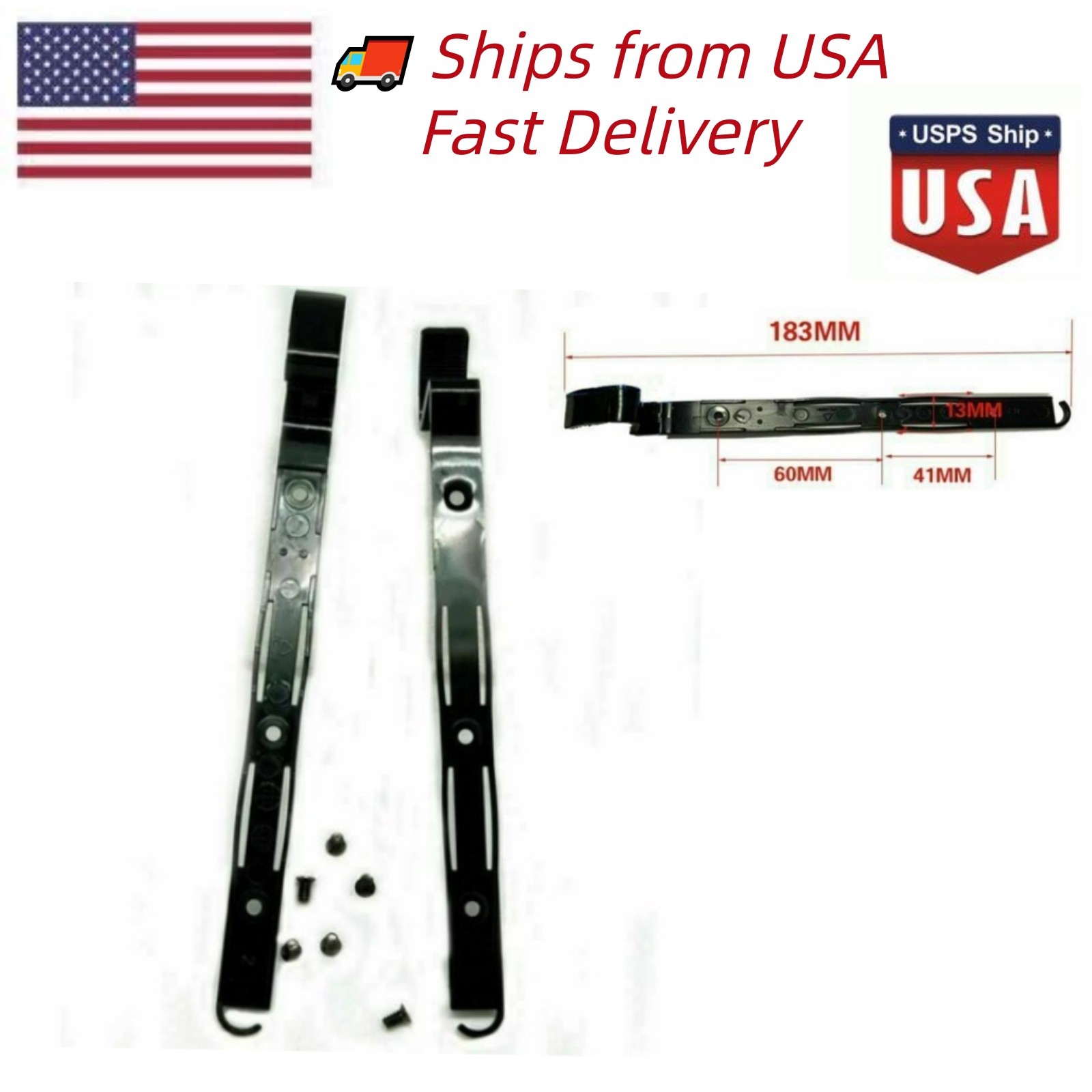 Plug-in HDD Mount Bracket Plastic Strips for Hikvision DS-9016HF/9116/9664 NVR