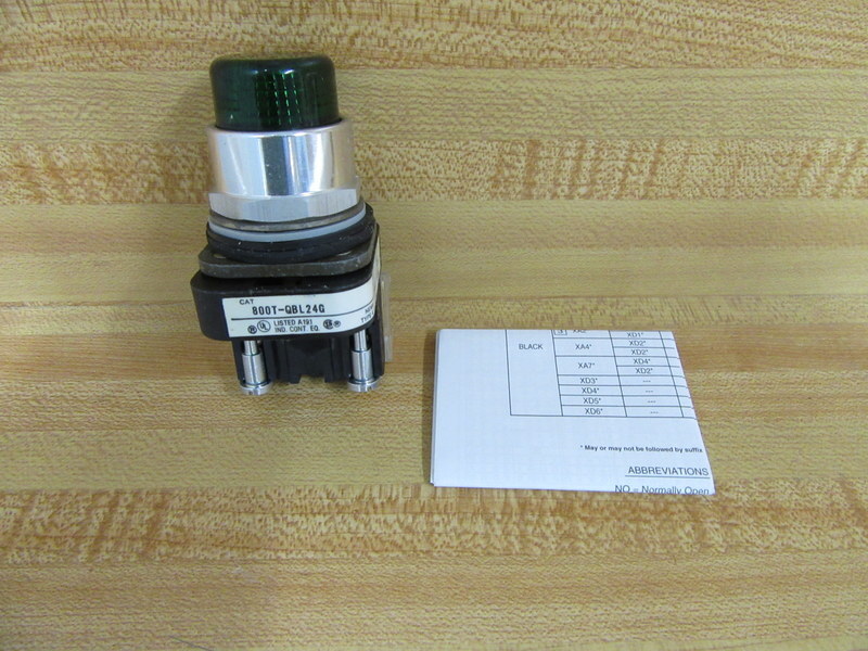 Allen Bradley 800T-QBL24G Button 800TQBL24G