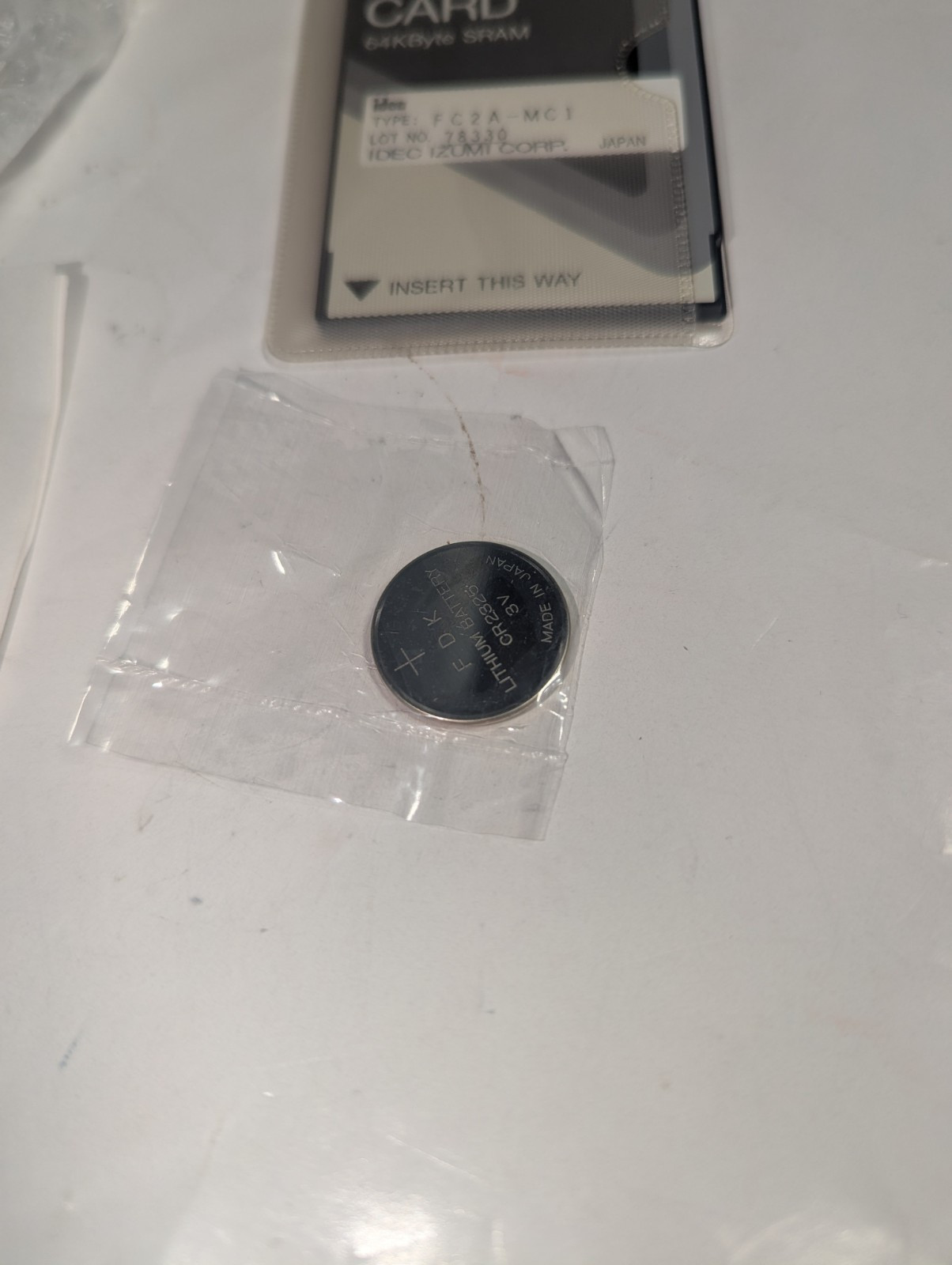 NEW GENUINE IDEC IZUMI FC2A-MC1 MEMORY CARD KIT