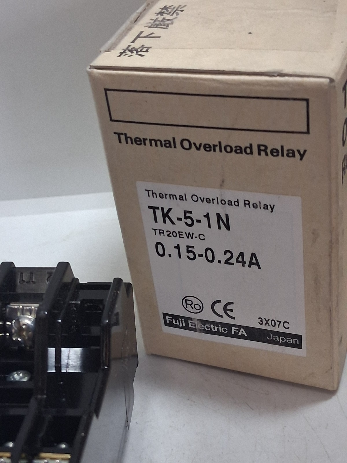 FUJI 872C-A5N18-N3 THERMAL OVERLOAD RELAY 0.15-0.24A NIB