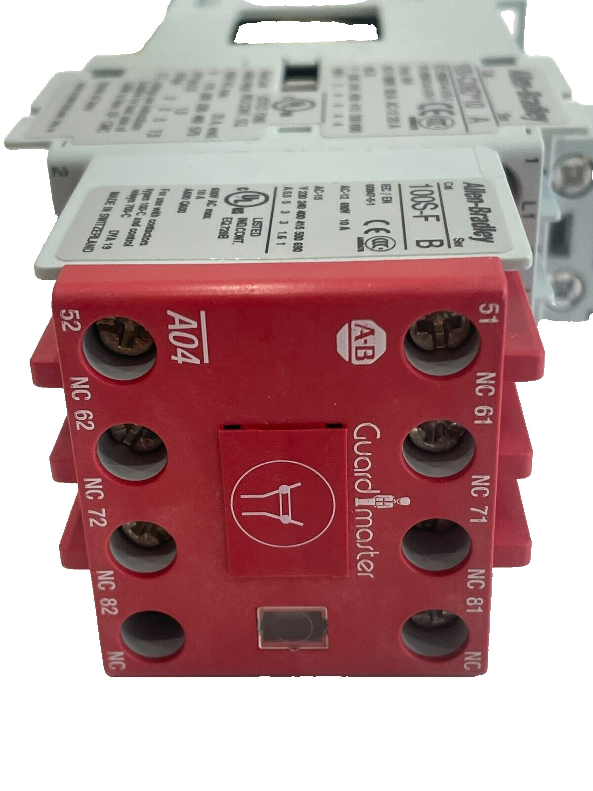 ALLEN BRADLEY 100S-C09DJ14C SAFETY CONTACTOR SERIES A 100SC09DJ14C NEW, SURPLUS