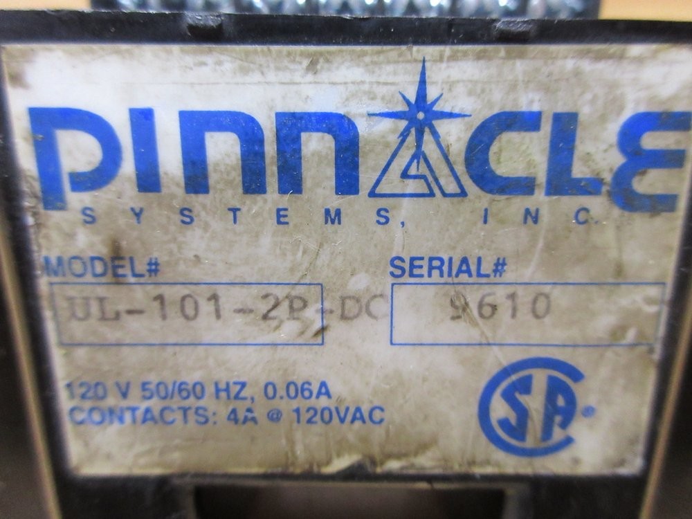 Pinnacle Systems UL-101-2P-DC Safety Relay UL1012PDC