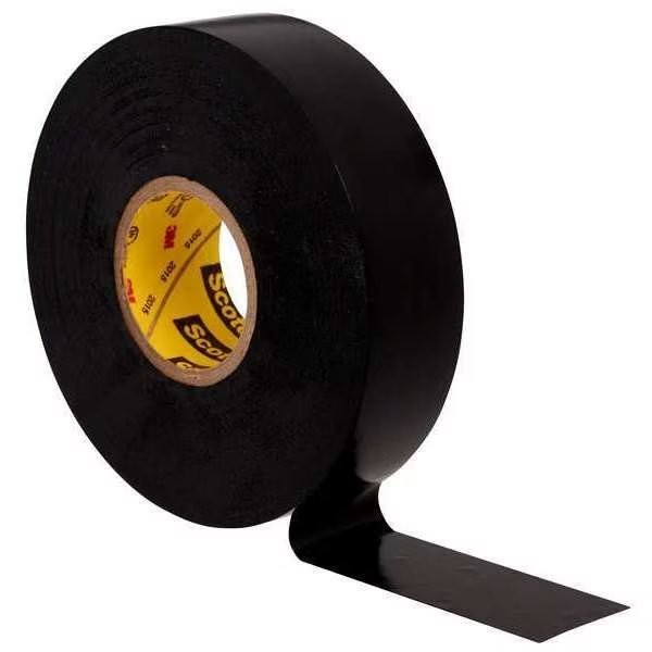 3M Vinyl Electrical Tape, 3/4 in W x 76