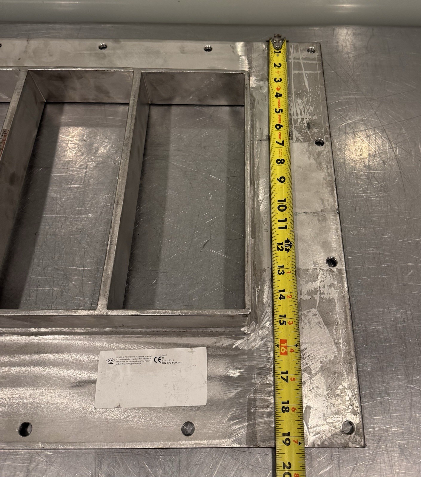 Roxtec 116626 GH 8×3 FL100 AISI316 Frame Stainless Steel NEW! FREE SHIPPING!