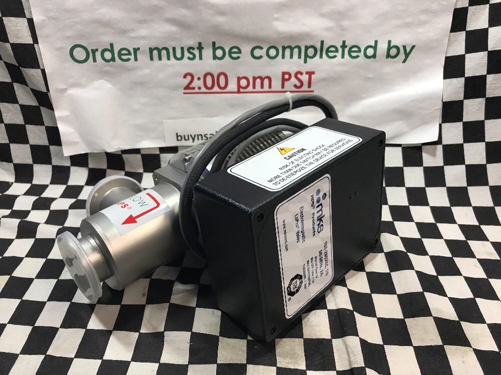 MKS HPS ELECTROMAGNETIC LoPro ANGLE VALVE, KF-40, 99J0384, SHIPSAMEDAY