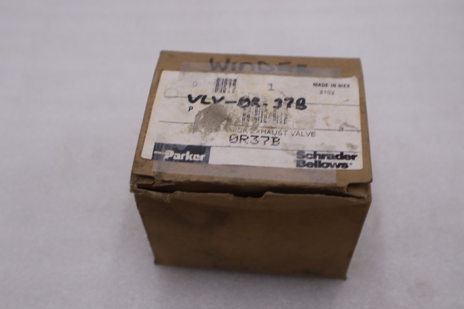 PARKER 0R37B 150PSI 3/8″ – NEW IN BOX – STOCK GF592A