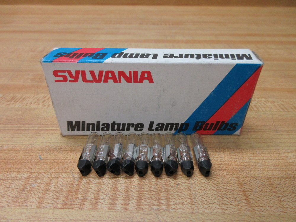 Sylvania GTE 28PSB Miniature Lamp Light Bulbs (Pack of 9)