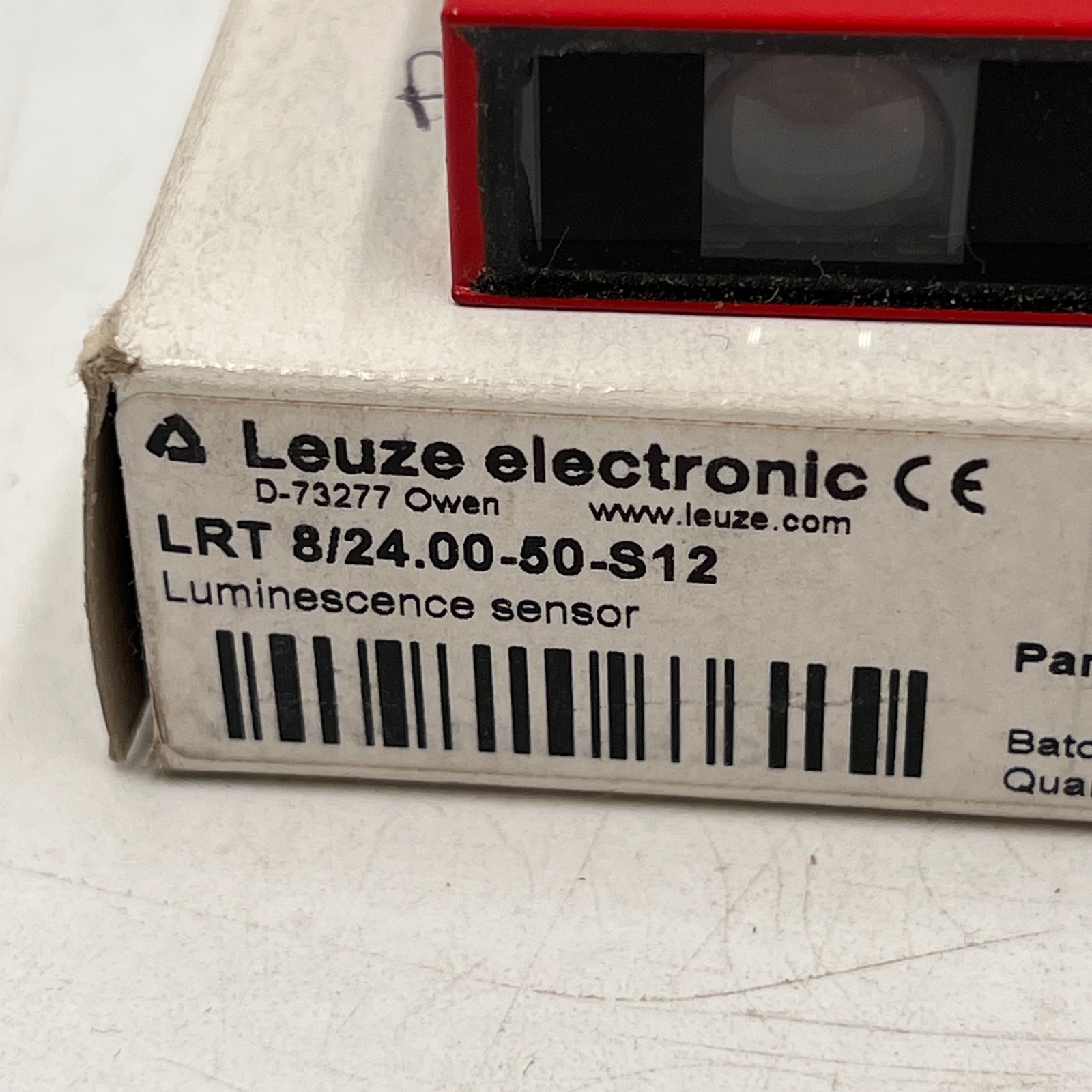 Leuze Electronics LRT-8/24.00-50-S12 NEW Luminescence sensor 50041839