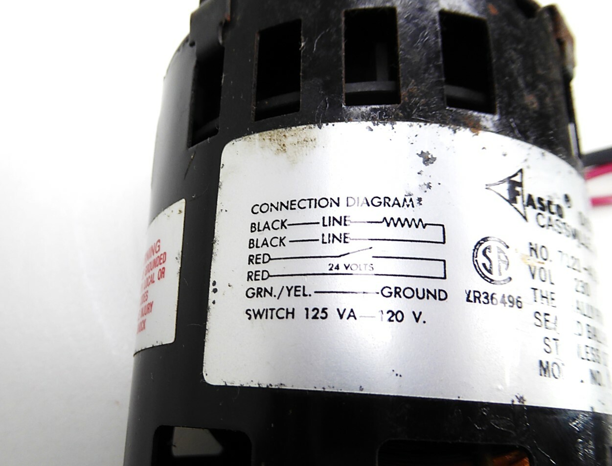 Fasco D406 1/55HP 230V 3000RPM CW NEW