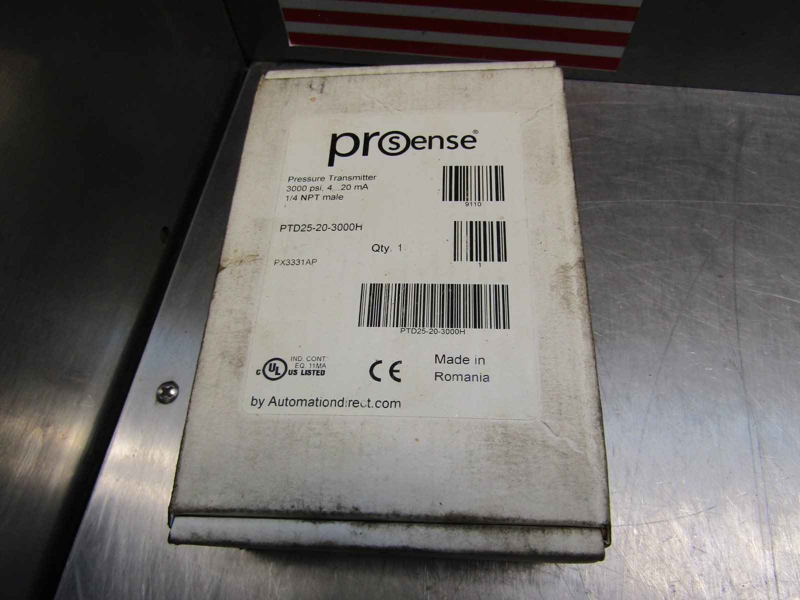 Automation Direct ProSense PTD25-20-3000H Pressure Transmitter
