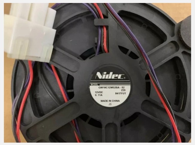 GW10C12MS2BA-52 1PCS Nidec DC12V 0.11A Haier Refrigerator Built-in Cooling Fan