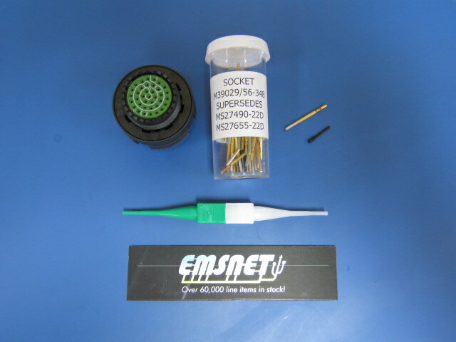 SOURIAU D38999/26ZD35SN Qty of 1 per Lot 37 Position Circular Connector Plug