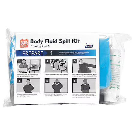 Purell 3841-16-Rfl Spill Kit Refill, 1 Gal Volume Absorbed Per Kit, 2 Gal
