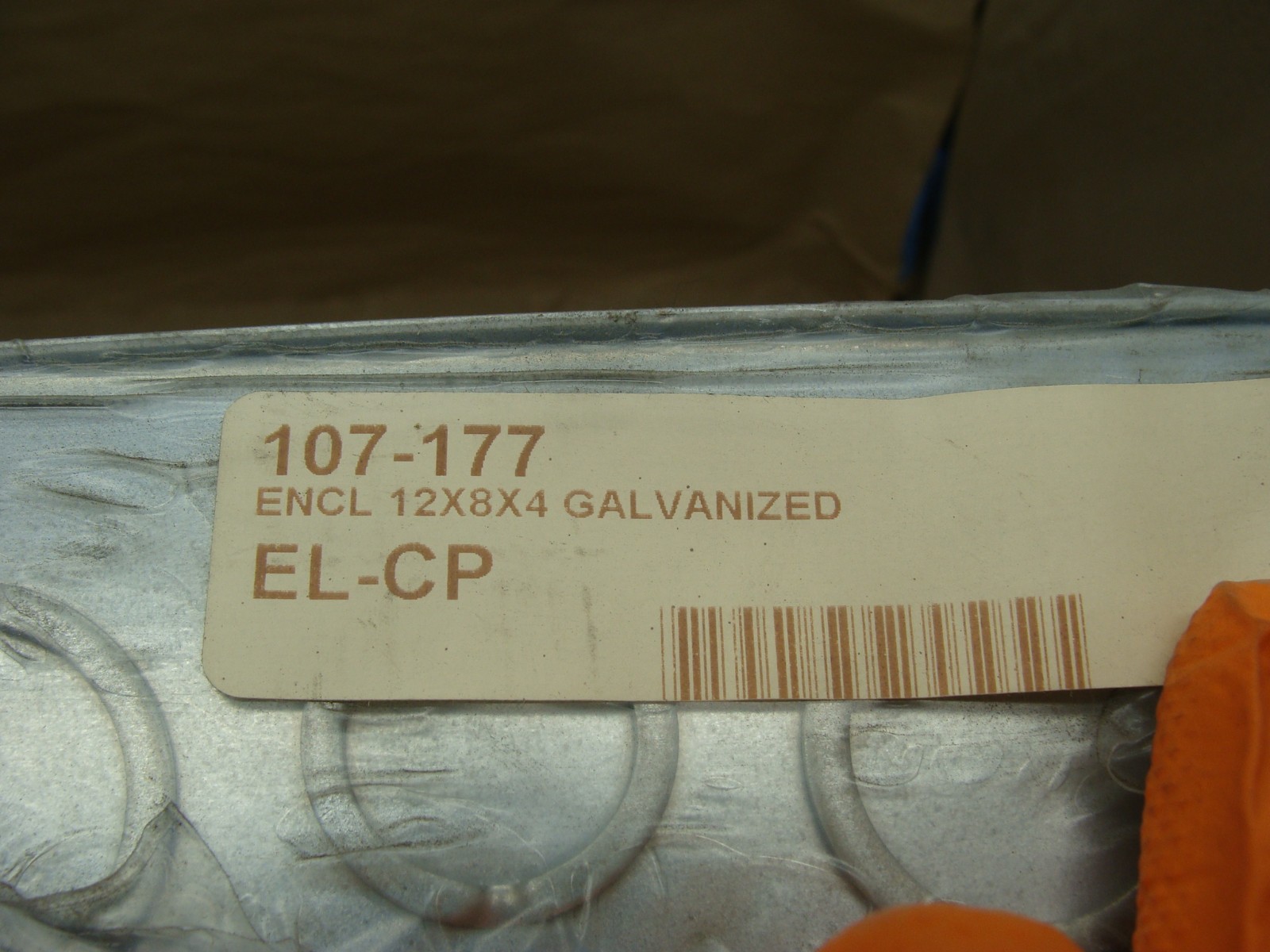 NVENT HOFFMAN SCR CVR PULL BOX ASG12X8X4 12″ X 8″ X 4″ GALVANIZED FACTORY SEALED