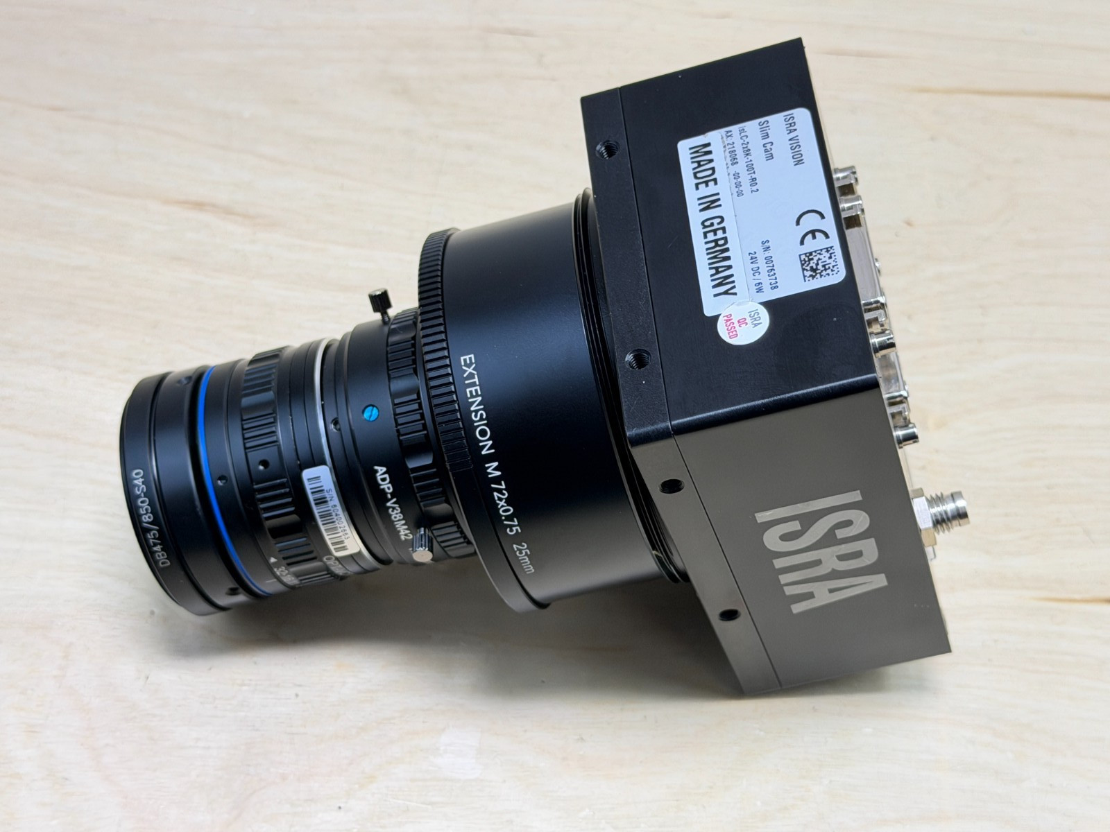 ISRA isLC-2x8K-100T-R0.2 Slim Cam, ADP-V38M42, OPT-VCT604/4.0