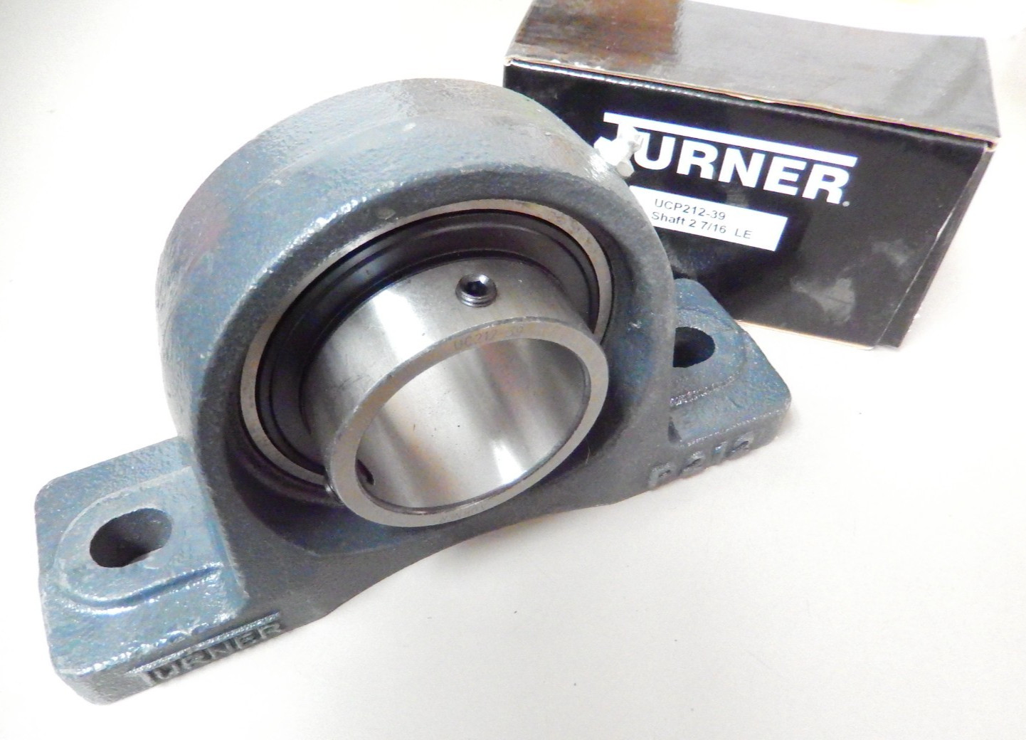 Turner UCP212-39 Pillow Block Bearing 2-7/16″ Bore