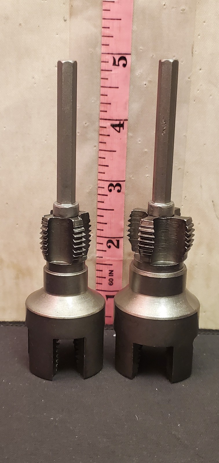 PVC PIPE THREAD THREADING MAKER 1/2 and 3/4 Inch