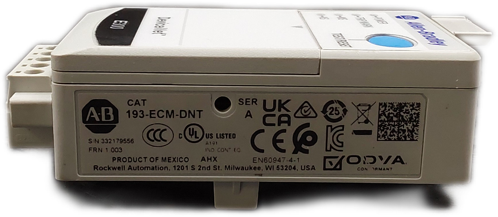 Allen-Bradley 193-ECM-DNT E300 DeviceNet Communication Module