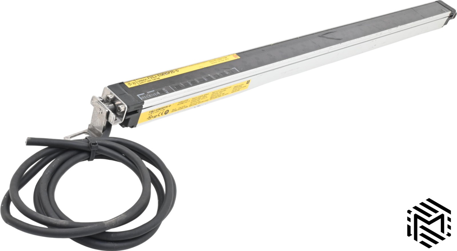 Omron STI F3SJ-E0625P25-D Safety Light Curtain Receiver – 625mm – 24VDC – Used