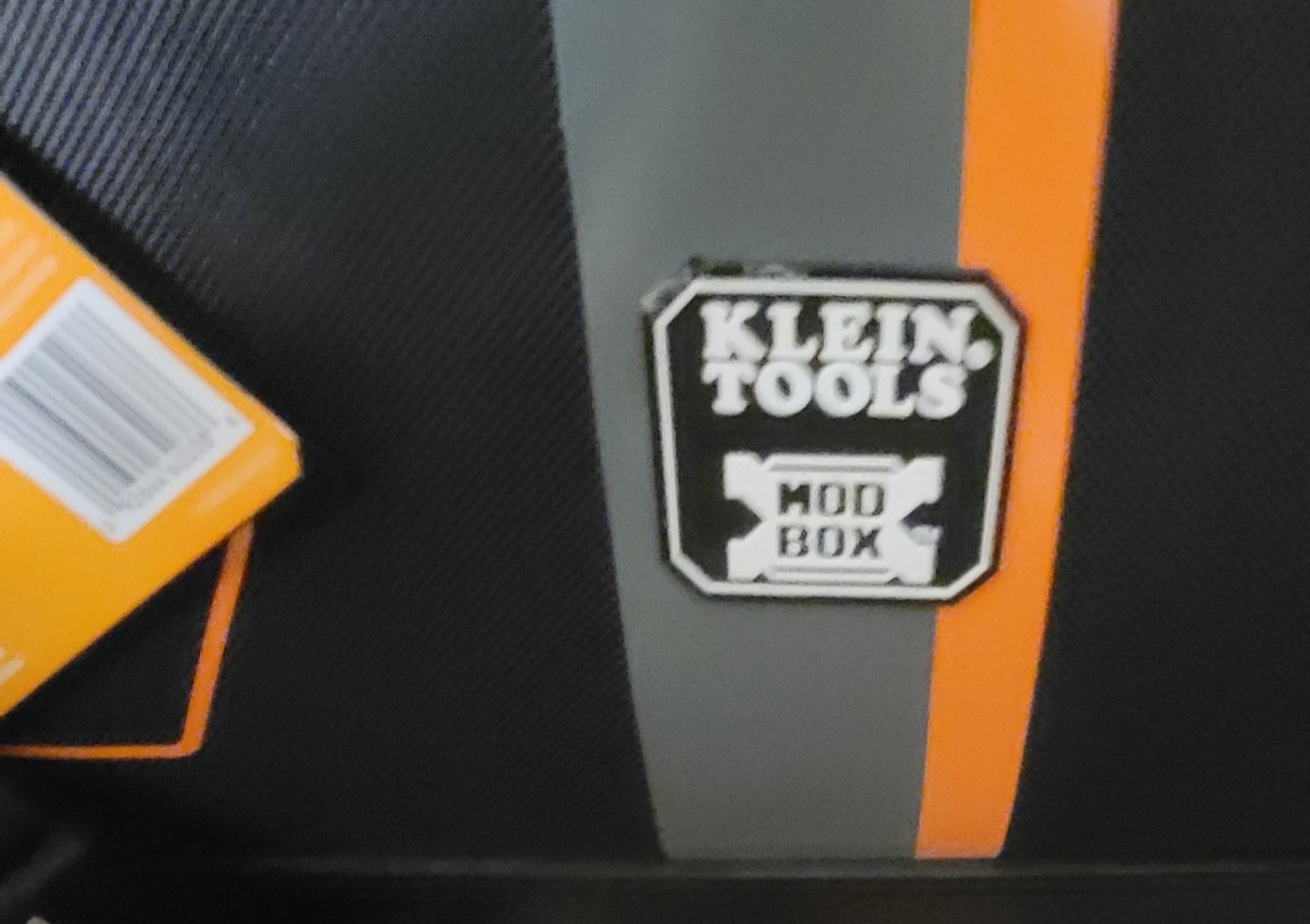 6-pc Klein MODbox Bag 28 Pockets # 62203MB, Hammer, Tape, Prybar, Pliers, Gloves