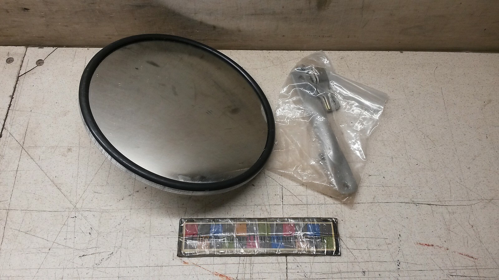 NOS Rearview Mirror Assembly 980-6-MK 982-6MK 56Z217 808D 2074 98-MK1A M939 5-T