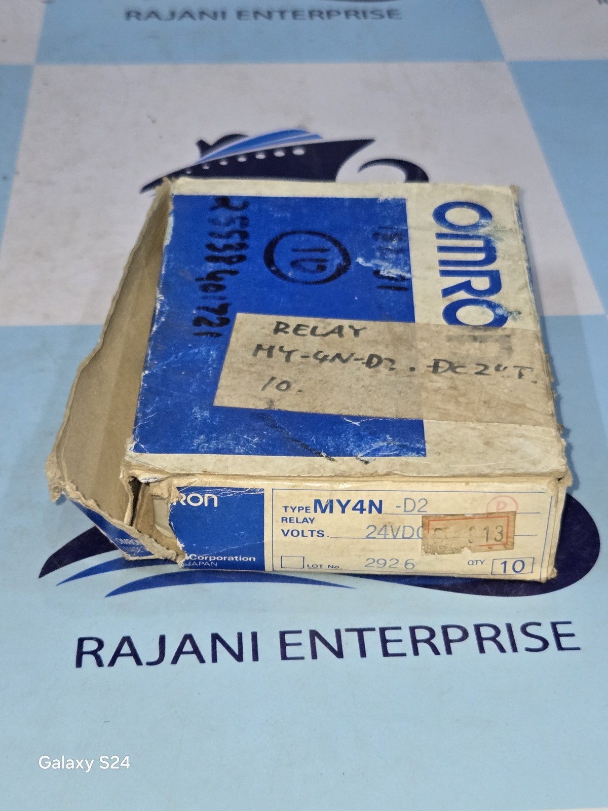 NEW Omron MY4N-D2 Relay 24VDC 5A ( 1 BOX )