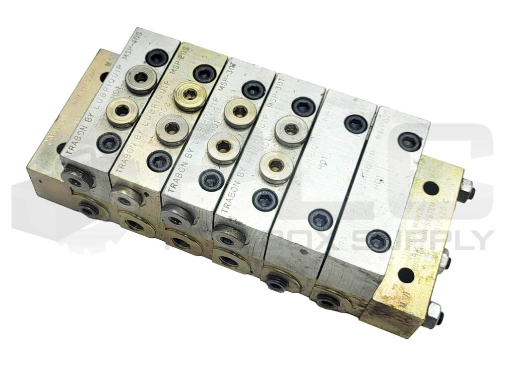 TRABON-MANZEL 4312425 DIVIDER VALVE MSP-40S MSP-20S MSP-30T(2) 3500 PSI