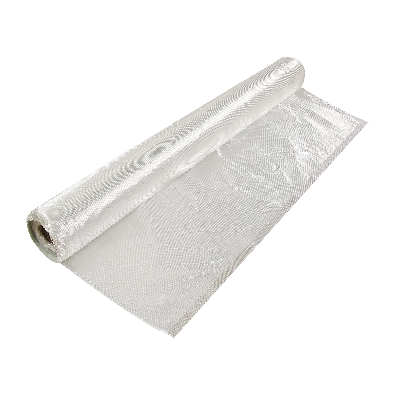 +45°/-45° Fiberglass Biaxial Cloth Mat, 50″ x 5 Yards, Epoxy and Polyester Co…