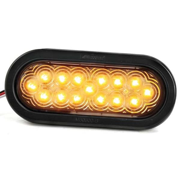 Maxxima Ax60ycg-Kit Park/Turn Light, Led, Amber, Grommet, Oval