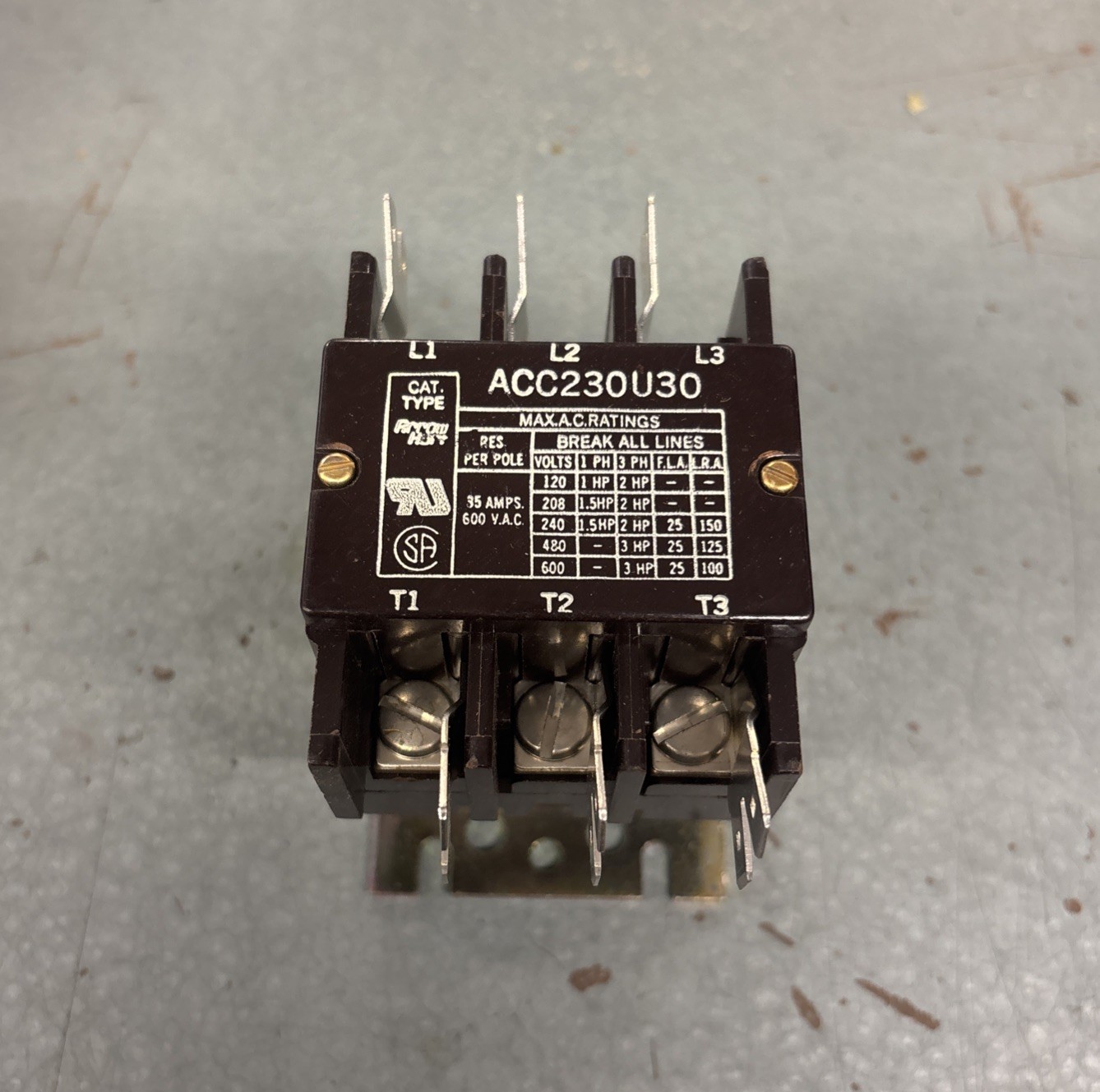 ACC230UM30 Cooper Arrow Hart Industrial Control Magnetic Contactor New In Box
