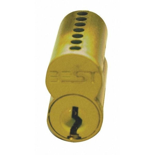 Best 1Cc7a2green Interchangeable Core, Painted, Keyway Type A, 7 Pins