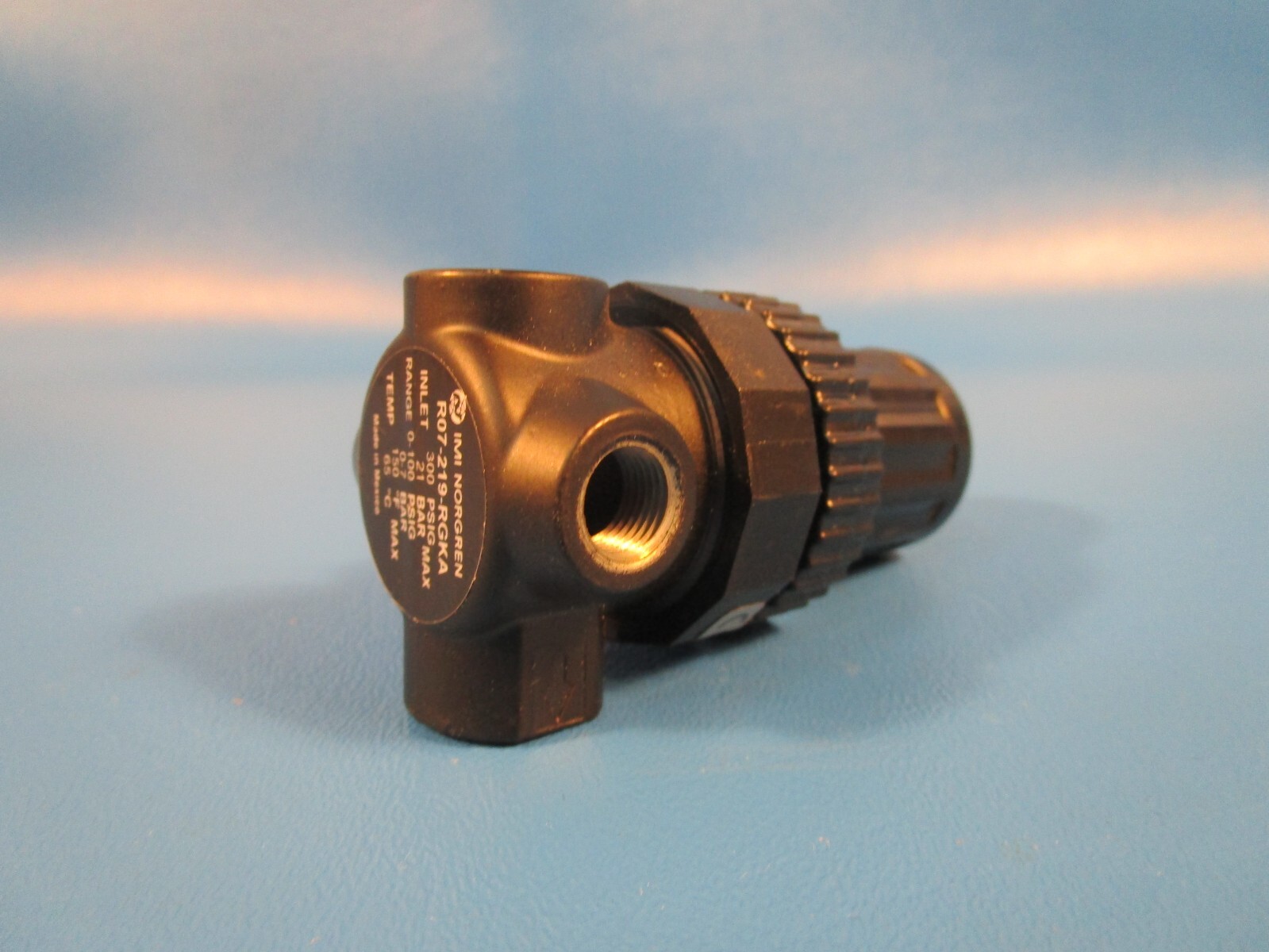 NORGREN R07-219-RGKA, Pressure Regulator, 0-160 PSI gauge, 1/8″,1/4″ PORTS