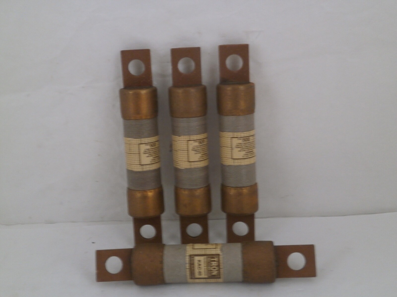 BUSS TRON RECTIFIER FUSE *SET 0F 4* KAC-60 60AMPS/600VOLTS *NEW OLD SURPLUS*