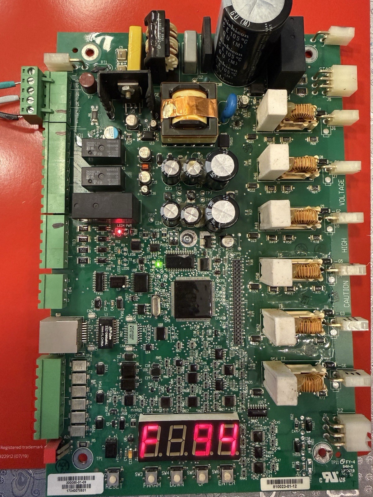 Soft Starter BENSHAW PC-300055-01-09,810023-01-12.Defective.