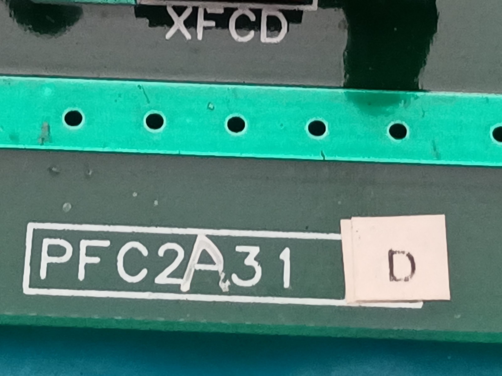 GE PFC2A-31 ECS1822-3 BOARD