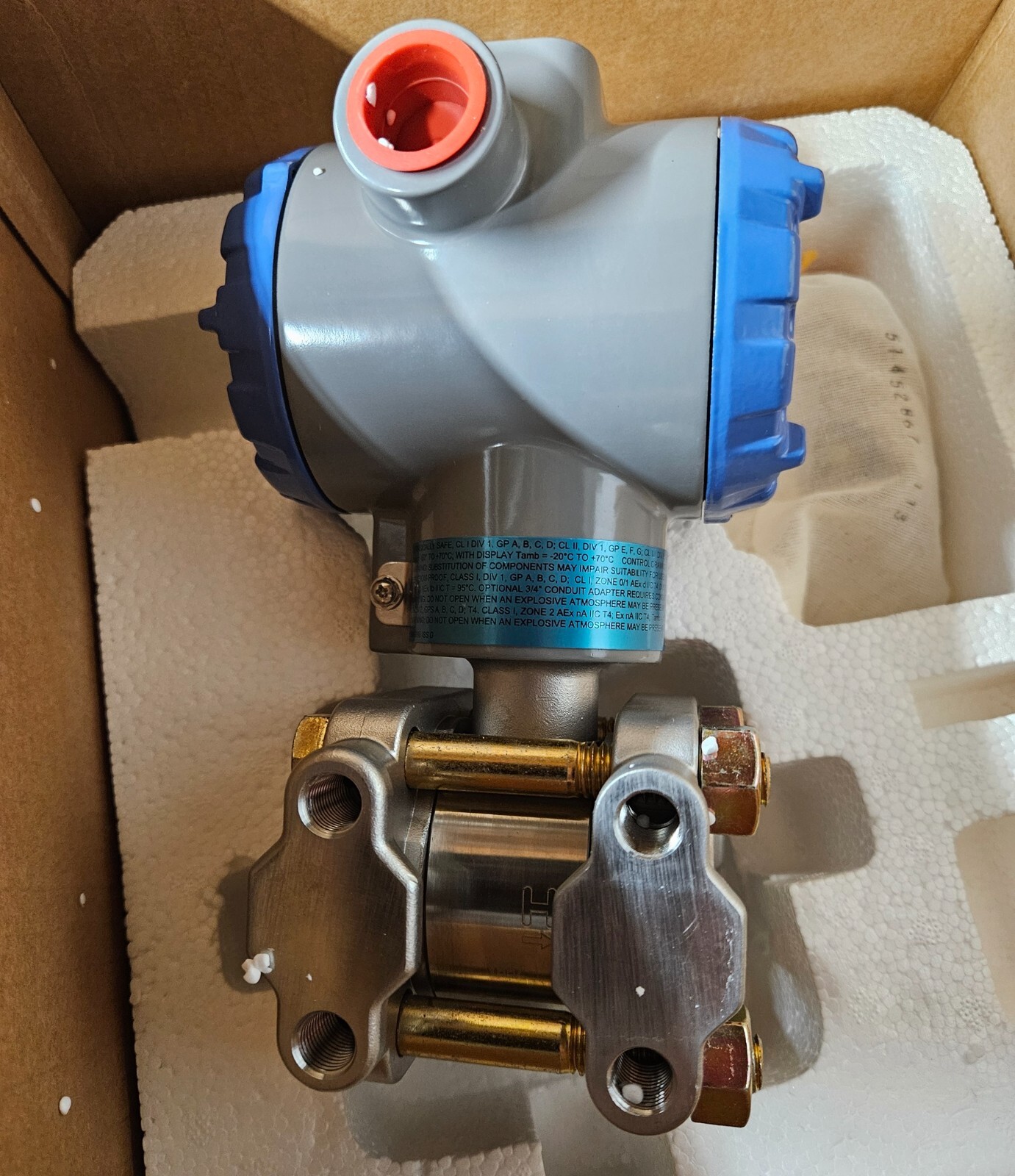Honeywell STG870 Gauge Transmitter, 316SS Head/316LSS Diaphragm – NEW IN BOX