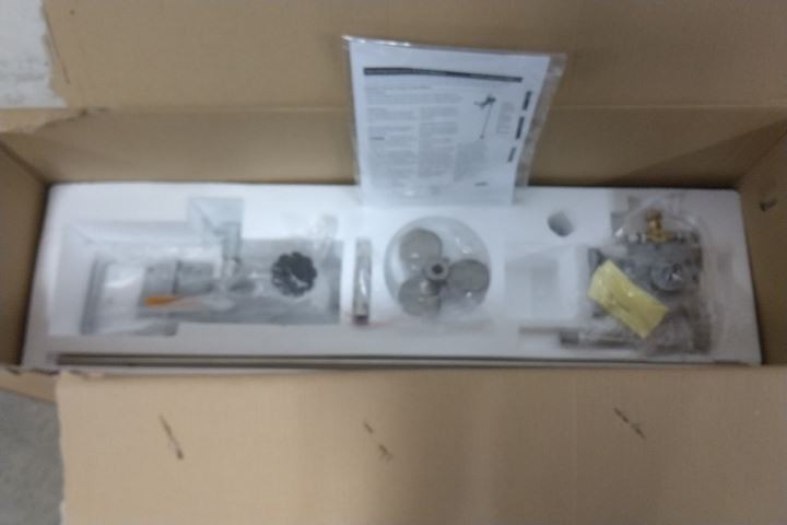 Dayton 32V127 1 HP 2,000 Max RPM 1/4 In NPT Air Inlet 36 In Shaft L Tank Mixer