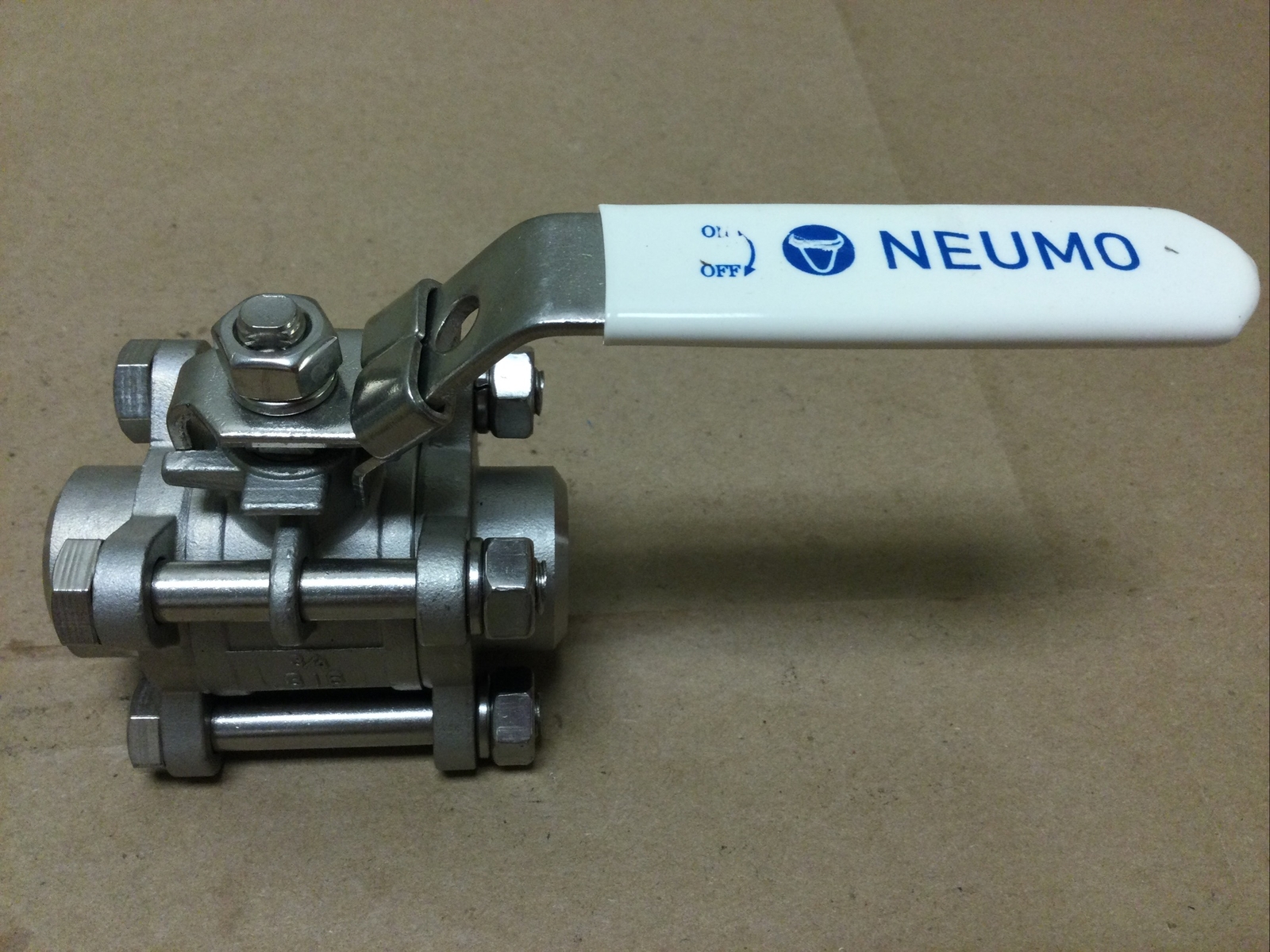 NEW, NEUMO 3/4” FULL PORT BALL VALVE WELD ENDS, 316 STAINLESS STEEL, FREE SHIP