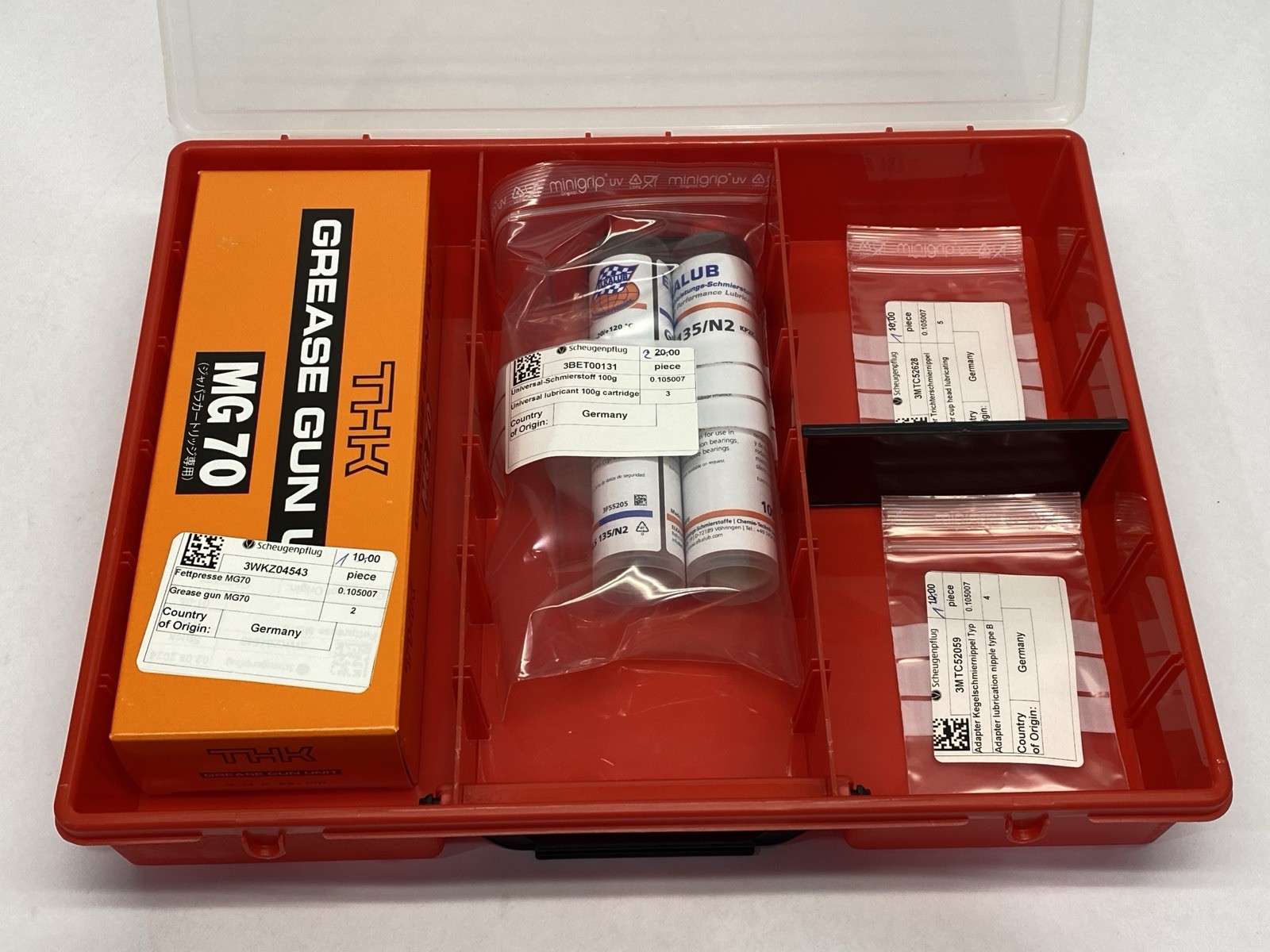 Scheugenpflug 2SER02772 Lubrication Kit MG70